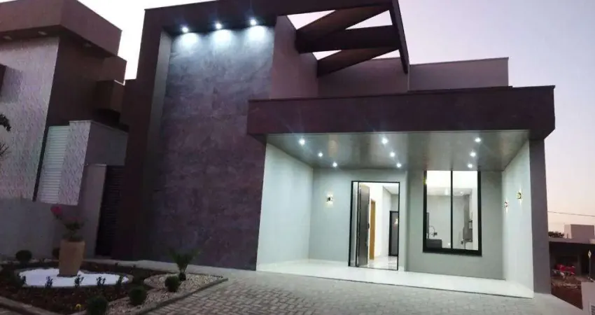 Casa com 3 dormitórios à venda, 120 m² por r$ 750.000 - parque residencial nature i - são josé do rio preto/sp