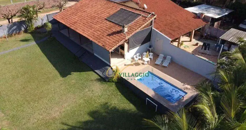 Chácara com 2 dormitórios à venda, 1000 m² por r$ 450.000,00 - residencial vista alegre ii e iii (zona rural) - são josé do rio preto/sp