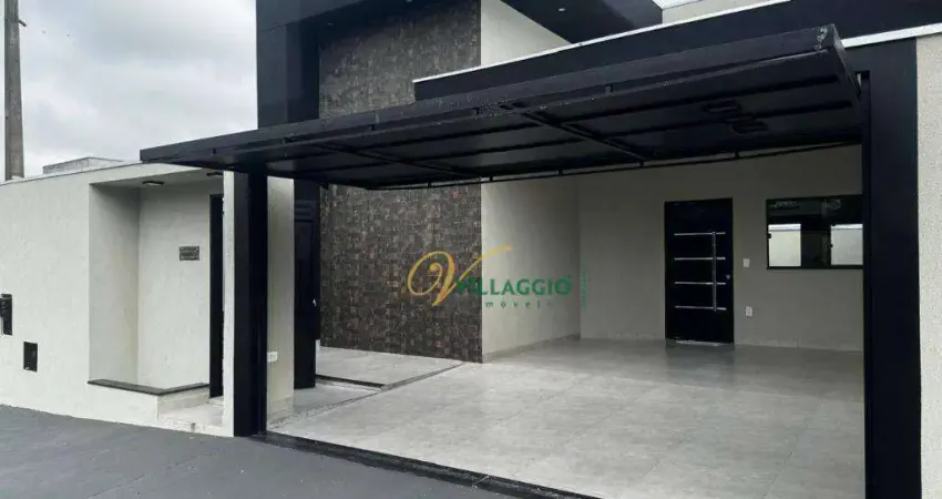 Casa com 3 dormitórios à venda, 101 m² por r$ 490.000 - parque dos ipês - mirassol/sp