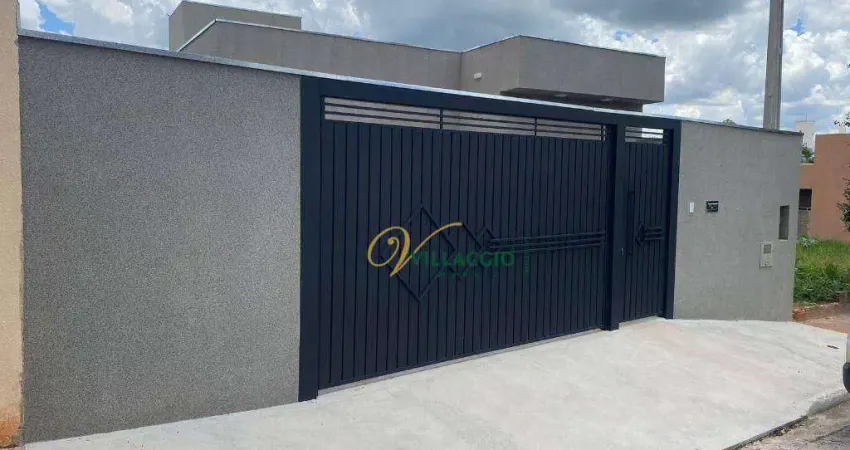 Casa com 2 dormitórios à venda, 80 m² por r$ 330.000 - parque dos ipês - mirassol/sp