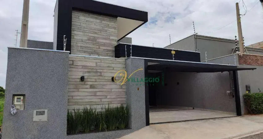 Casa com 3 dormitórios à venda, 150 m² por r$ 650.000 - avenida parque - bady bassitt/sp