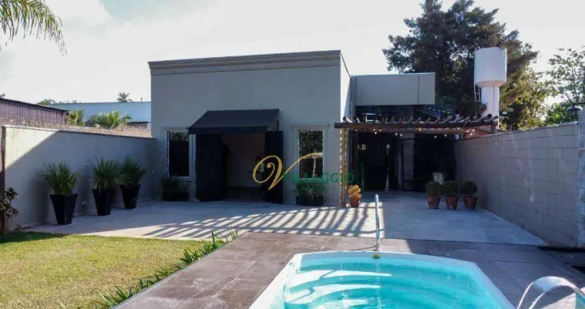 Chácara com 1 dormitório à venda, 1000 m² por r$ 680.000,00 - estância são paulo - guapiaçu/sp