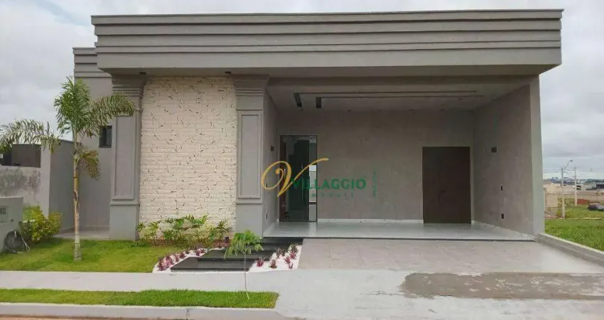 Casa com 3 dormitórios à venda, 175 m² por r$ 1.590.000,00 - condomínio quinta do lago lac leman - são josé do rio preto/sp