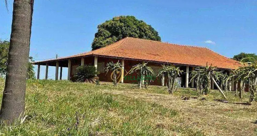 Sítio com 4 dormitórios à venda, 240000 m² por r$ 3.100.000,00 - centro - auriflama/sp