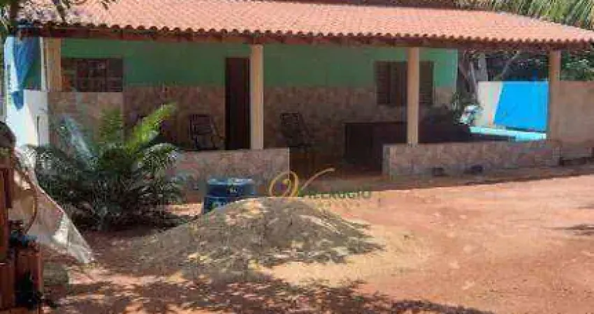 Chácara com 2 dormitórios à venda, 5000 m² por r$ 380.000 - centro - nova granada/sp