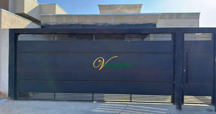 Casa com 3 dormitórios à venda, 140 m² por r$ 650.000,00 - jardim dos ipês - bady bassitt/sp