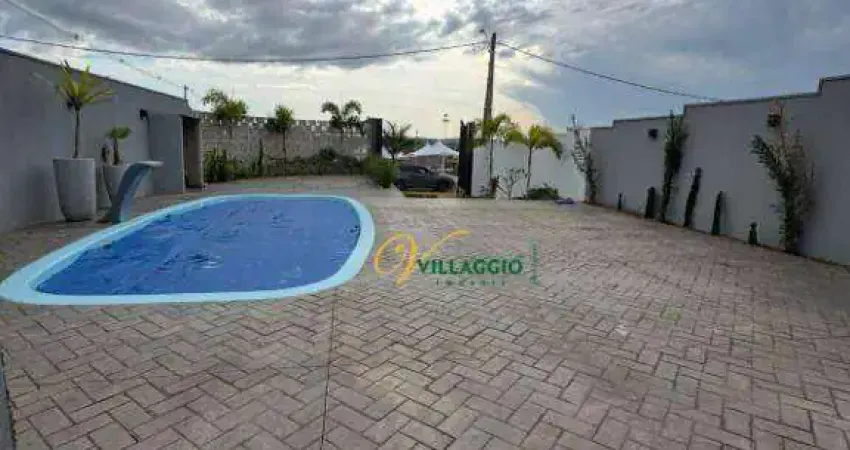Rancho com 3 dormitórios à venda, 140 m² por r$ 590.000 - centro - mendonça/sp