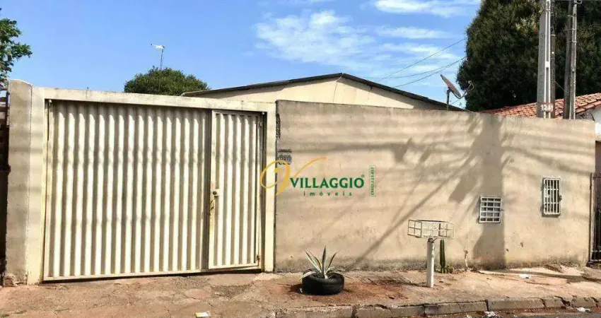 Casa com 3 dormitórios à venda, 120 m² por r$ 120.000,00 - jardim santo antônio - são josé do rio preto/sp