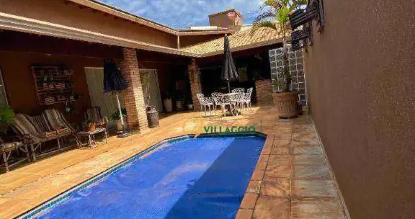 Casa com 3 dormitórios à venda, 220 m² por r$ 1.600.000 - condomínio vilage la montagne - são josé do rio preto/sp