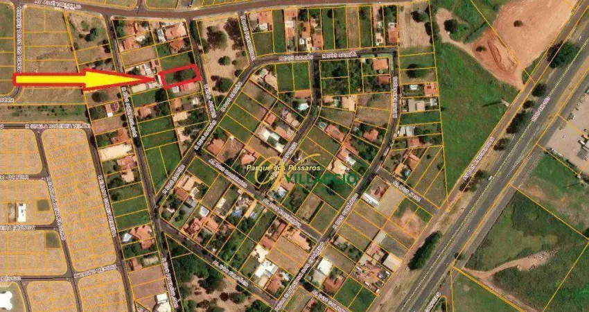 Terreno à venda, 1000 m² por r$ 600.000 - loteamento parque dos pássaros - são josé do rio preto/sp