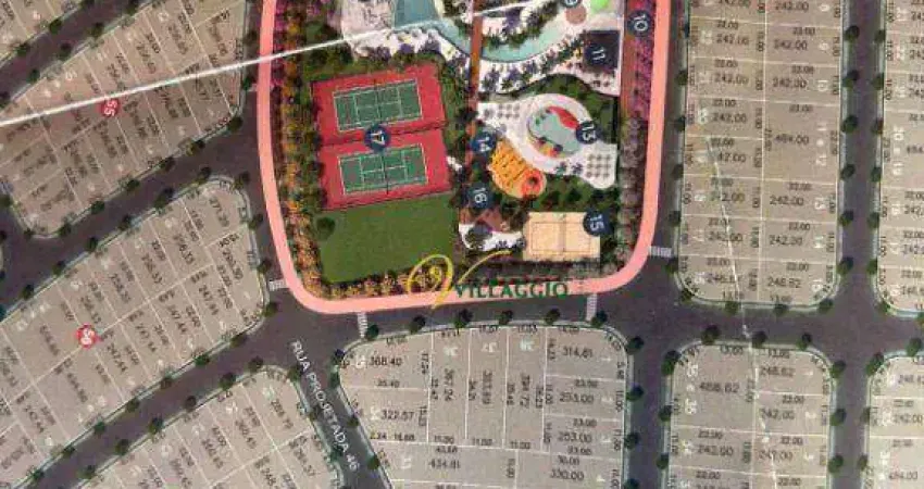 Terreno à venda, 242 m² por r$ 350.000 - centro (engenheiro schmitt) - são josé do rio preto/sp