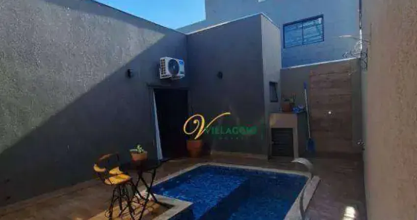 Casa com 3 dormitórios à venda, 124 m² por r$ 450.000,00 - jardim das palmeiras iii - bady bassitt/sp