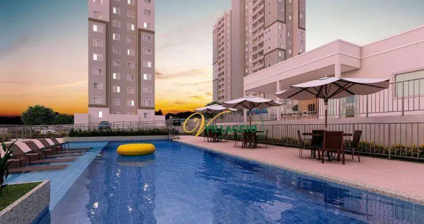 Apartamento com 2 dormitórios à venda, 50 m² por r$ 278.000,00 - residencial cidade jardim - são josé do rio preto/sp