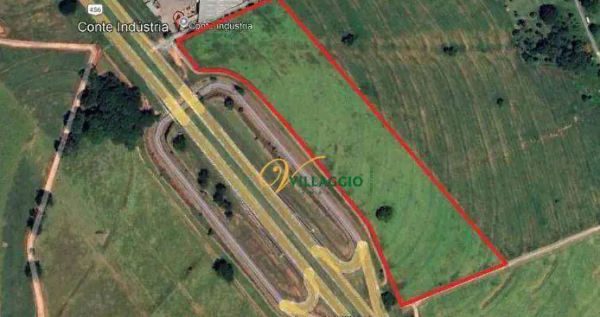 Área à venda, 48400 m² por r$ 5.300.000,00 - estância - cedral/sp