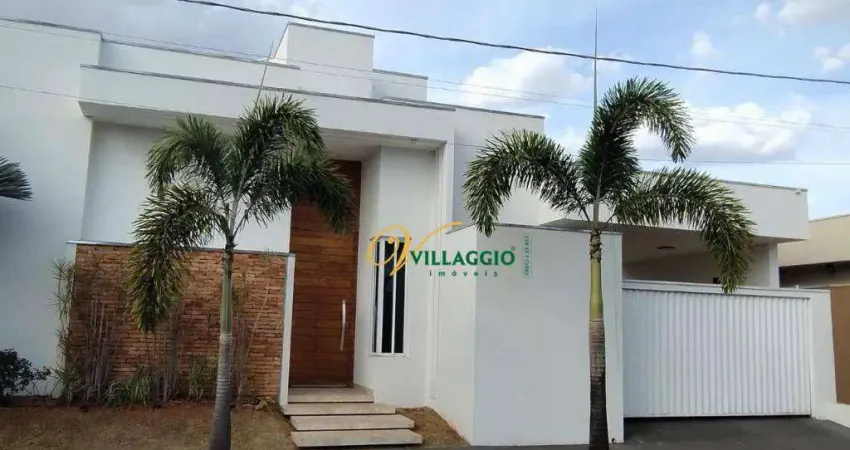 Casa com 3 dormitórios para alugar, 170 m² por r$ 6.630,00/mês - village damha 3 - são josé do rio preto/sp