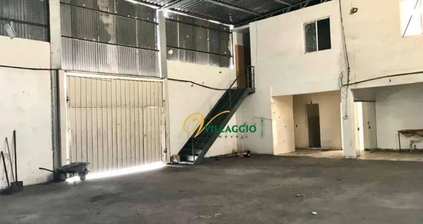 Barracão para alugar, 520 m² por r$ 7.800,00/mês - mini distrito adail vetorasso - são josé do rio preto/sp
