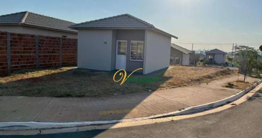 Casa com 2 dormitórios à venda, 43 m² por r$ 200.000 - jardim schmitt - são josé do rio preto/sp