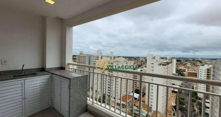 Apartamento com 2 dormitórios para alugar, 80 m² por r$ 3.480/mês - vila redentora - são josé do rio preto/sp