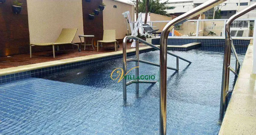 Apartamento com 2 dormitórios para alugar, 70 m² por r$ 3.350/mês - santos dumont - são josé do rio preto/sp