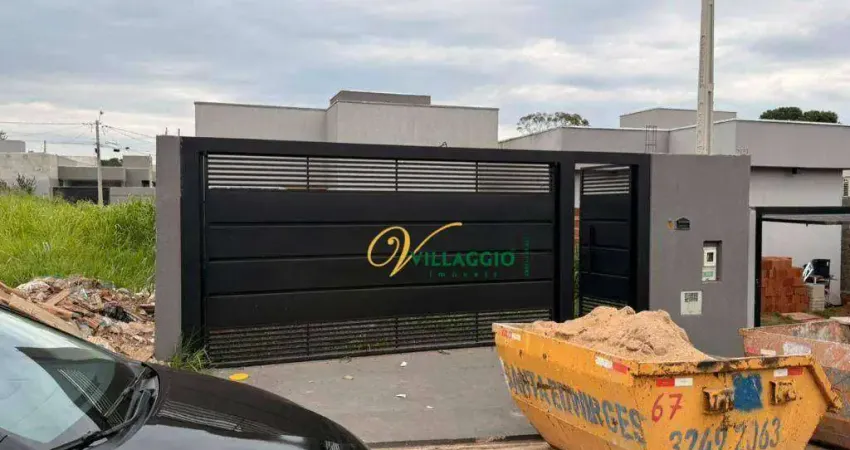 Casa com 2 dormitórios à venda, 45 m² por R$ 220.000 - Residencial Catelani - Bady Bassitt/SP