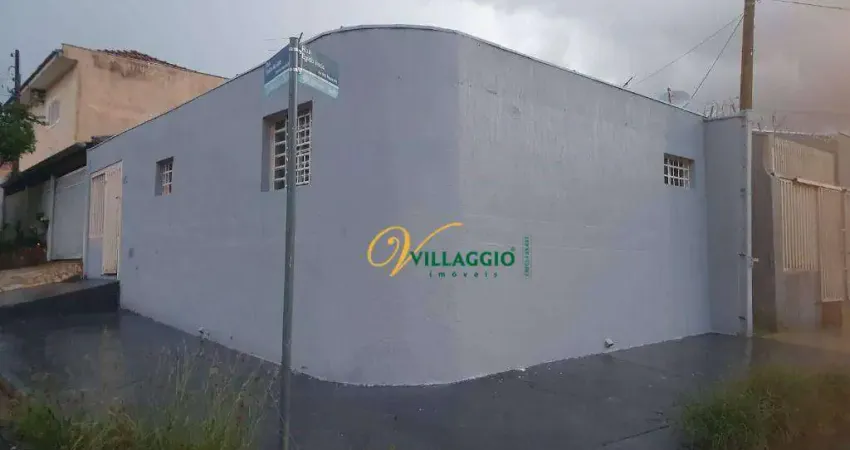 Casa com 2 dormitórios para alugar, 75 m² por R$ 1.400,00/mês - Jardim Nazareth - São José do Rio Preto/SP