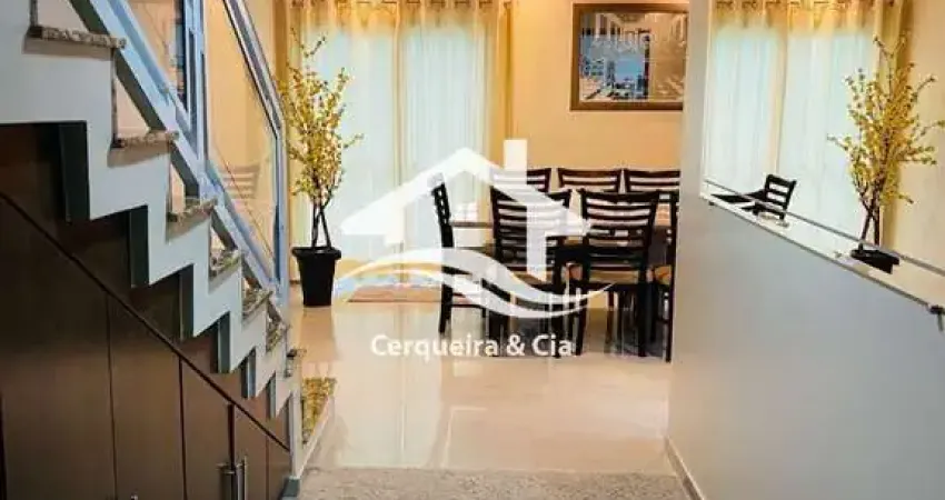 Sobrado com 3 dormitórios e 1 edícula no parque são lucas | imobiliária cerqueira & cia soluções imobiliárias