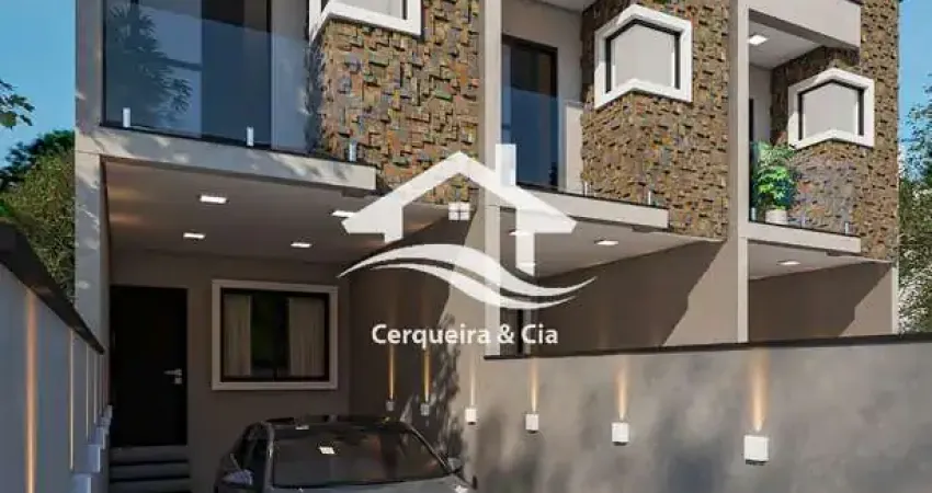 Sobrado novo com 3 dormitórios e 2 vagas de garagem no jardim santa adélia | cerqueira & cia soluções imobiliárias