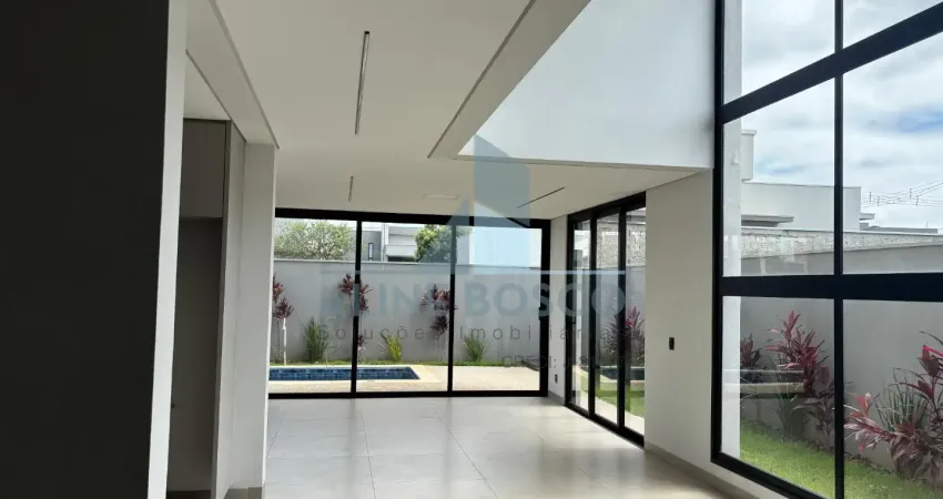 Lindo sobrado com piscina para venda no condomínio Village Damha III em Araraquara