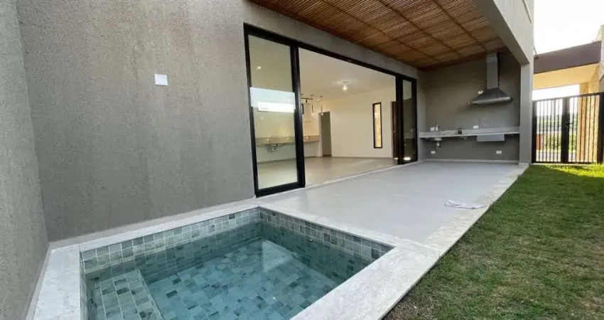 Casa nova térrea 3 suítes, spa com hidromassagem, churrasqueira, damha 2, piracicaba, sp