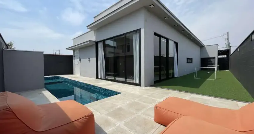 Oportunidade única: casa semi-nova em condomínio de luxo em piracicaba - condomínio terras de ártemis - 260m² - móveis planejados, piscina e muito mais!