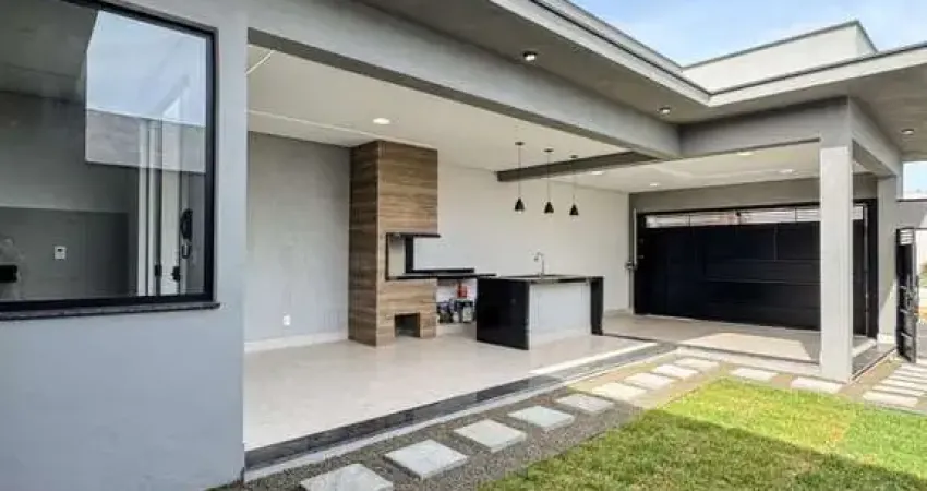 Casa térrea com churrasqueira, grama e closet em piracicaba, bairro campestre - pronto para morar