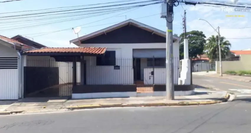Casa térrea com 3 dormitórios, garagem coberta para 2 carros, edícula completa com 2 dormitórios nos fundos, jardim glória, piracicaba, sp