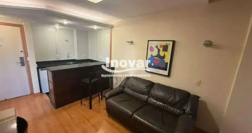 Apartamento de 01 quarto duplex mobiliado com 42m² no coração da savassi, predio com elevador, porta