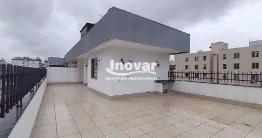 Excelente cobertura com aproximadamente 160m2 total, são 4 quartos, suite, 2 salas, 2 vagas de garag