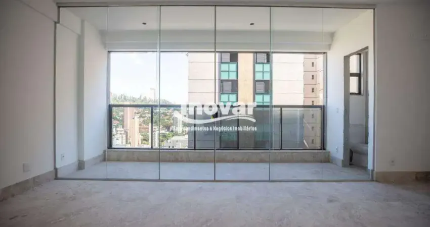 Venda apartamento com 130,94 m² ; 04 quartos, transformado em 03 suites e 03 vagas - bhte/mg lourdes