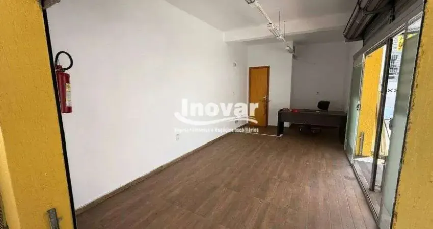 Loja de frete para a rua com aprox 30 m2, vagas para clientes em frente as lojas, rua perdigão malhe