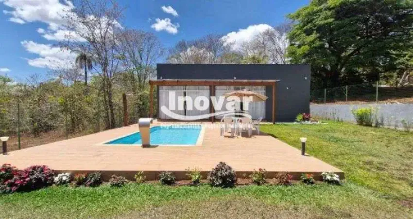 Edicula toda montada com 01 quarto, 01 banheiro, alto padrão no condominio canto da siriema vip