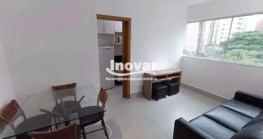 Excelente apartamento de 40m² de 01 quarto, mobiliado px diamond mall, 01 vaga de garagem,