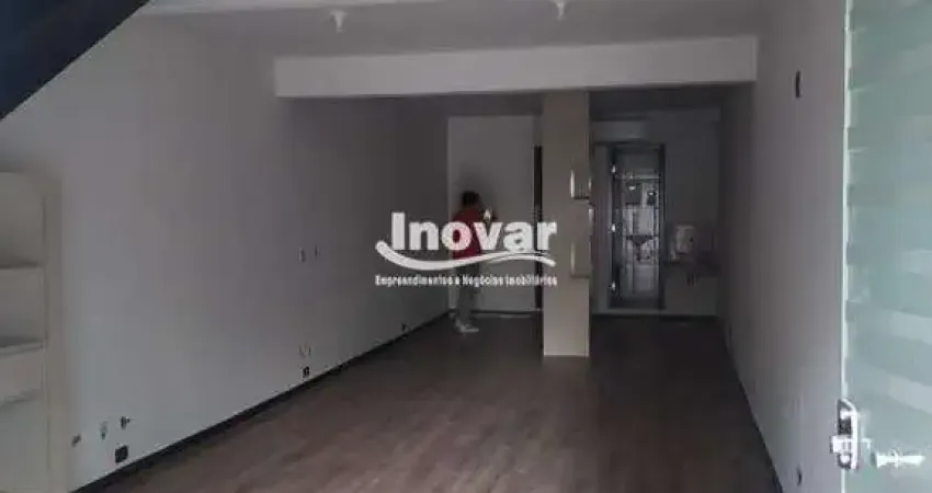 Loja de 80 m² sendo pavimento térreo e mezanino, ar condicionado, fachada em vidro, banho, depósito, av. arthur bernardes