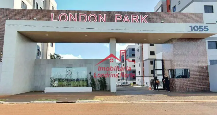 Apartamento com 2 dormitórios, 45 m² - venda por R$ 170.000,00 ou aluguel por R$ 1.150,00/mês - Jardim Maria Celina - Londrina/PR