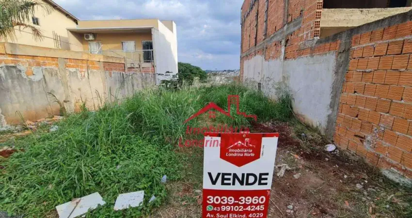 Terreno à venda, 200 m² por R$ 89.000,00 - Jardim Colúmbia D - Londrina/PR