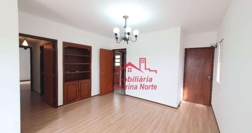 Apartamento com 3 dormitórios para alugar, 110 m² por R$ 1.950,00/mês - Shangri-La - Londrina/PR