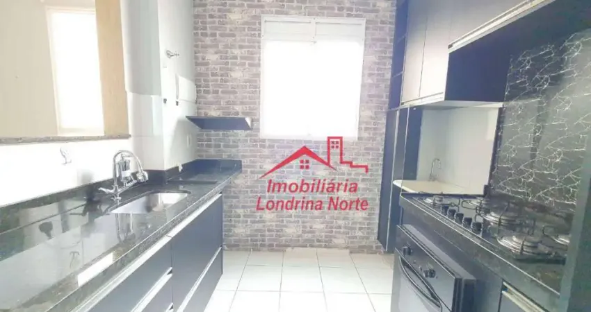 Apartamento com 2 dormitórios para alugar, 41 m² por r$ 1.540,00/mês - jardim maria luiza - londrina/pr