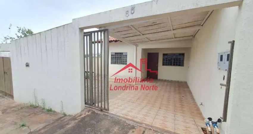Casa com 2 dormitórios para alugar, 65 m² por R$ 1.000,00/mês - Ideal - Londrina/PR
