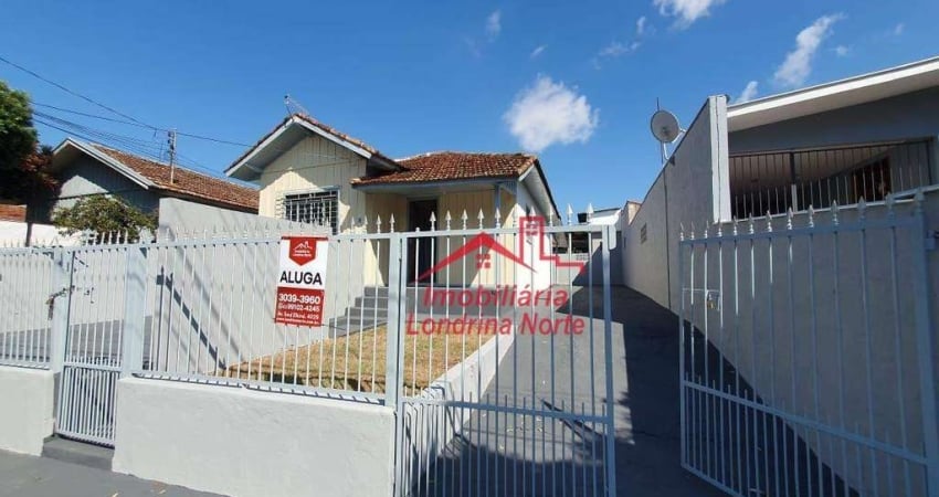 Casa com 3 dormitórios para alugar, 90 m² por R$ 1.200,00/mês - Jardim Tsukamoto - Londrina/PR