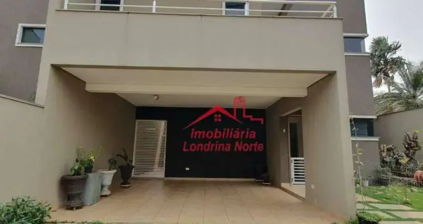 Casa com 3 dormitórios para alugar, 158 m² por r$ 4.300,00/mês - vila santana - cambé/pr