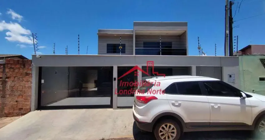 Lindo Sobrado, ótimo acabamento,  à venda por R$ 650.000 - Jardim Planalto - Londrina/PR