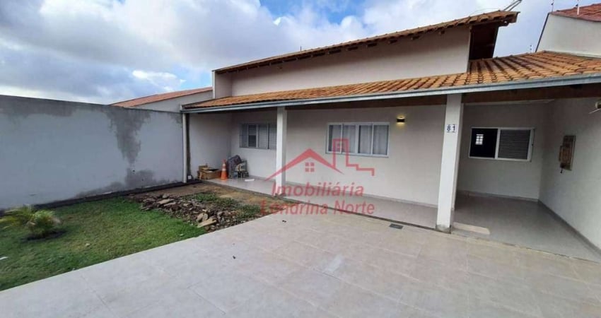 Casa com 3 dormitórios à venda, 104 m² por R$ 340.000,00 - Conjunto Habitacional José Garcia Molina - Londrina/PR