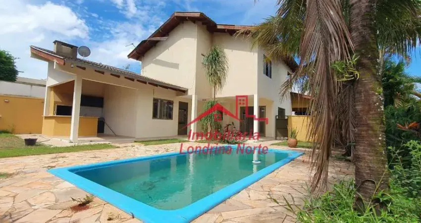 Casa com 4 dormitórios para alugar, 220 m² por R$ 7.000,00/mês - Terra Bonita - Londrina/PR