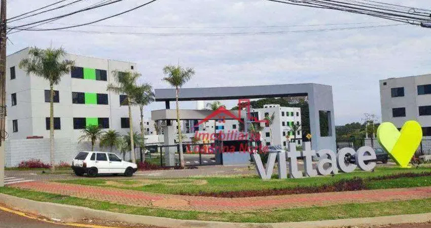 Apartamento com 2 dormitórios à venda, 47 m² por R$ 199.000 - Condomínio Vittace Reserva -Vila Atalaia - Cambé/PR